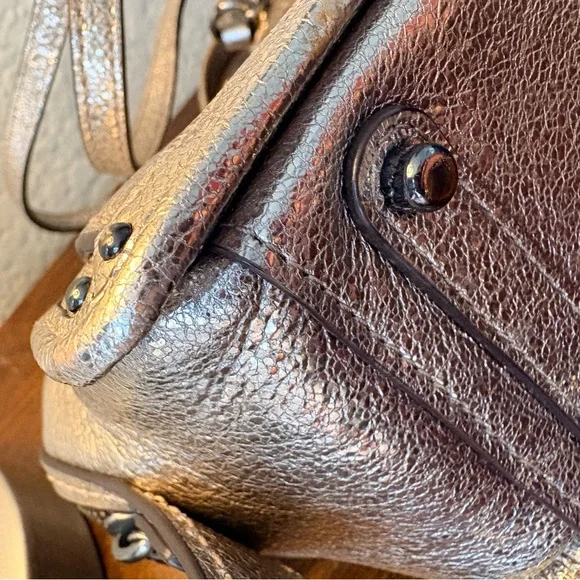 COACH Dreamer 21 Platinum Handbag - Picture 10 of 13